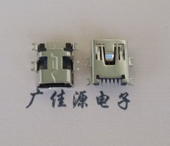 惠东MINI USB2.0母座 迷你 5P全贴沉板1.8数据接口