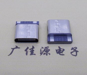 惠东短体焊线式type-c母座2p焊接 