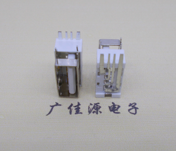 惠东USB侧立式短体10.0尺寸 侧插加宽脚5A大电流插座