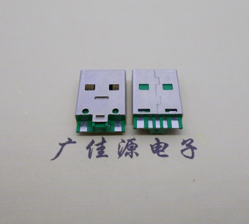 惠东usb5a公头.5p焊线带ic.大电流oppo闪充