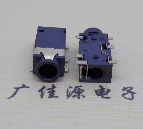 惠东PJ-342耳机2.5/3.5音频插座六脚贴片双柱