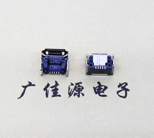 惠东MICRO USB5pin加高母座 垫高1.55/2.5/3.04/4.45尺寸接口