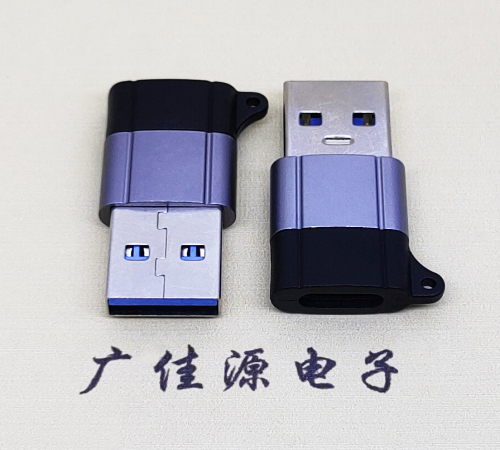 惠东USB3.0A公对Type-C母口双用数据转接头